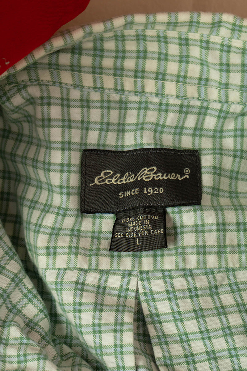 Camicia Eddie Bauer a scacchi "L"