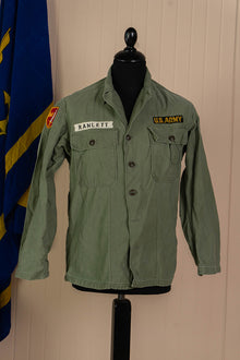 1947 Us Army Camicia OG-107 Tipe-1 con Patch - S