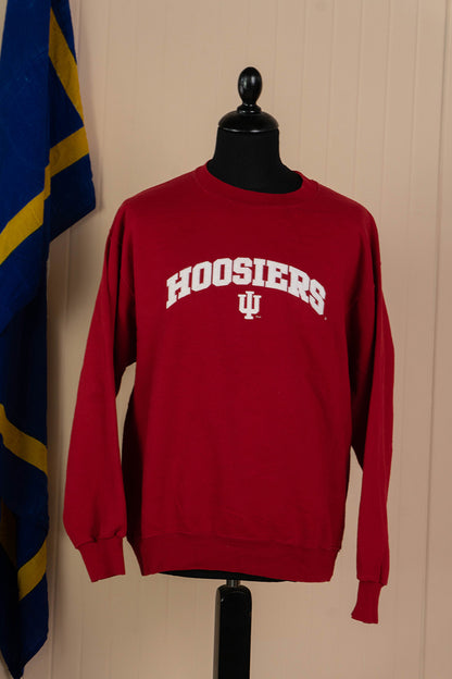 Felpa Vintage Made in USA Hoosiers - L