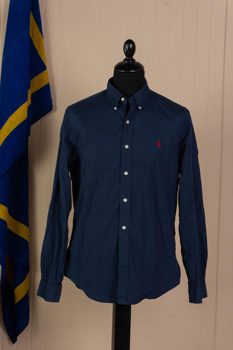 Ralph Lauren Blue Slim Fit Shirt - L