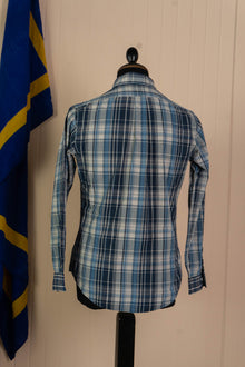 1990 Camicia Ralph Lauren a scacchi blu - S