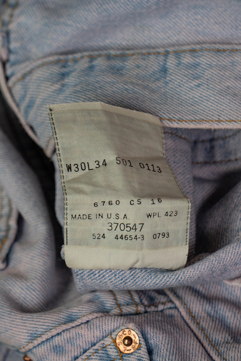 Jeans Levi's 501 Made in USA - W 30 L 34