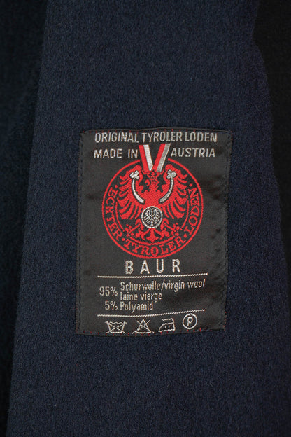 Cappotto Loden Tirolese Blu Austriaco - IT 48