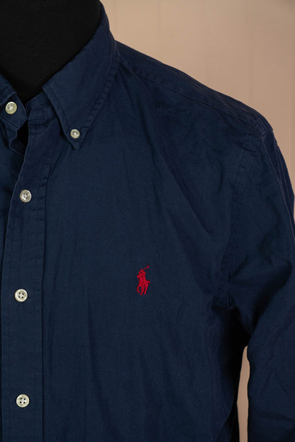 Ralph Lauren Blue Slim Fit Shirt - L