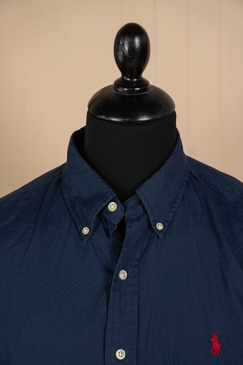 Ralph Lauren Blue Slim Fit Shirt - L