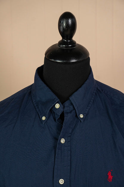 Ralph Lauren Blue Slim Fit Shirt - L