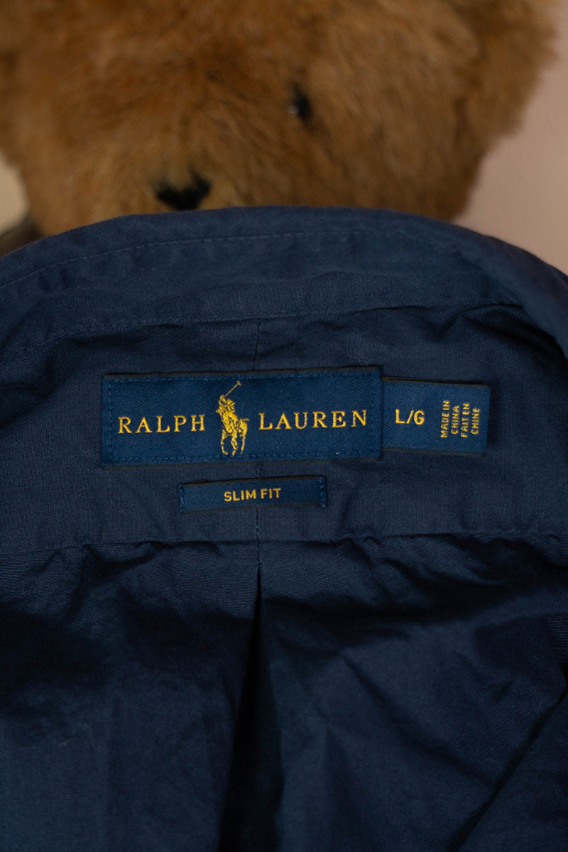Ralph Lauren Blue Slim Fit Shirt - L