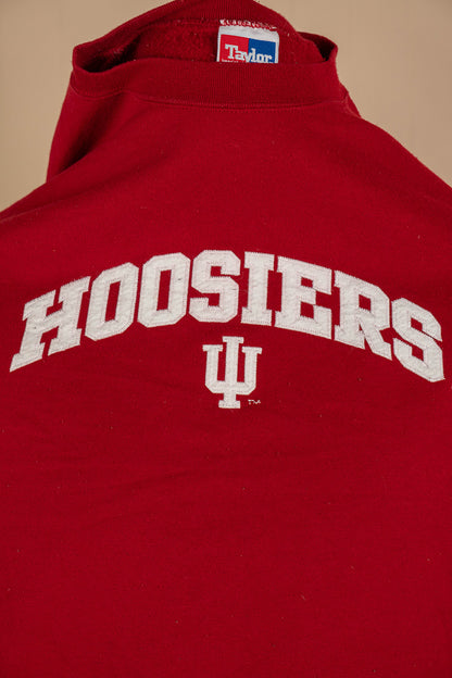 Felpa Vintage Made in USA Hoosiers - L