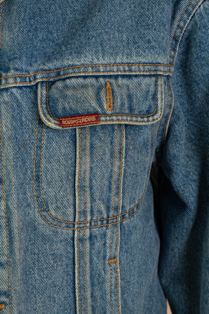 Giacca di Jeans Lee Rough Riders - S