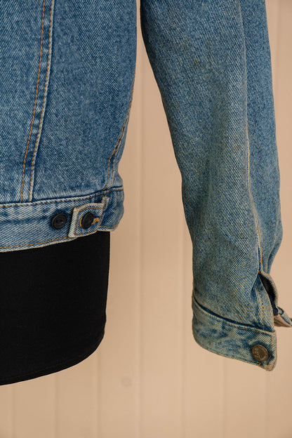 Giacca di Jeans Lee Rough Riders - S