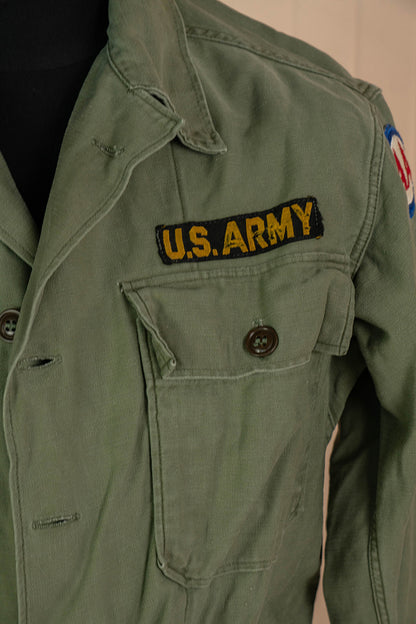 1947 Us Army Camicia OG-107 Tipe-1 con Patch - S