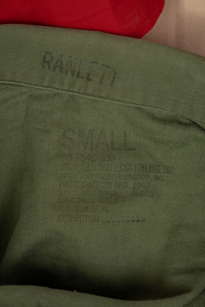 1947 Us Army Camicia OG-107 Tipe-1 con Patch - S