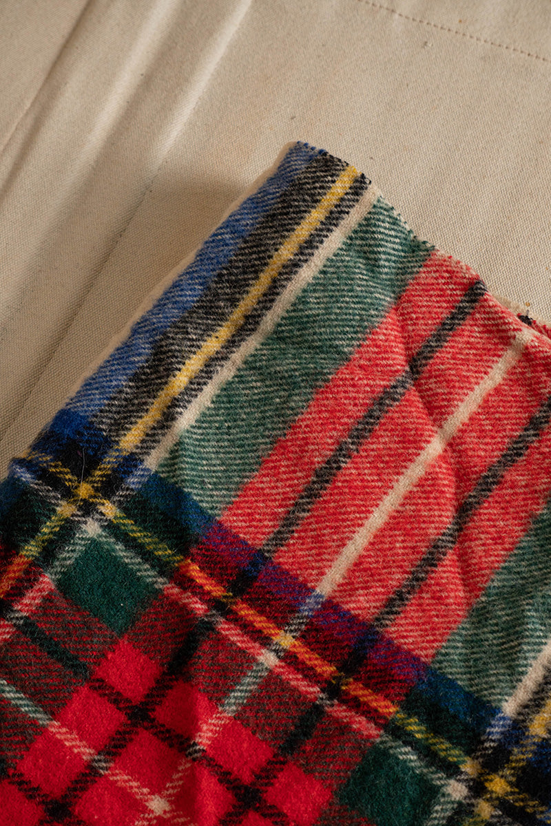 Coperta vintage Inglese a scacchi