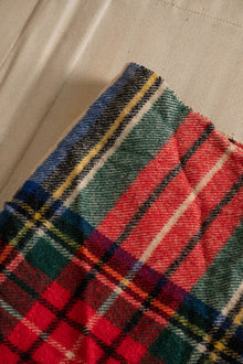 Coperta vintage Inglese a scacchi