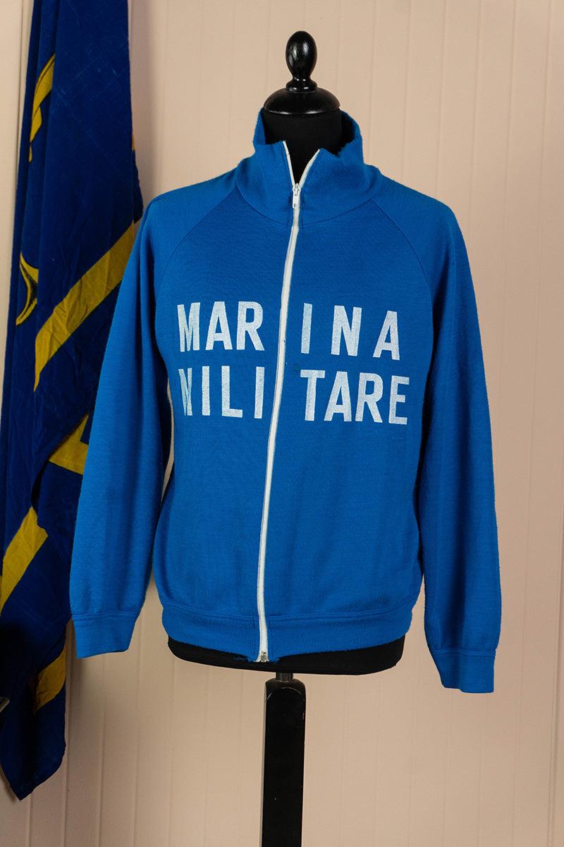 1980 Felpa Marina Militare Italiana - L