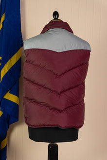 Smanicato Gilet Piumino Brandon Made in USA anni '70- M