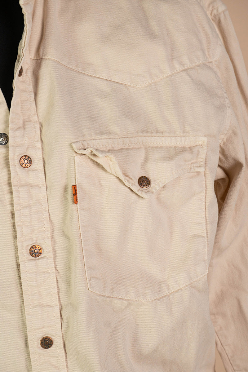 Levi's Camicia da Lavoro Orange Tab 1996 - M