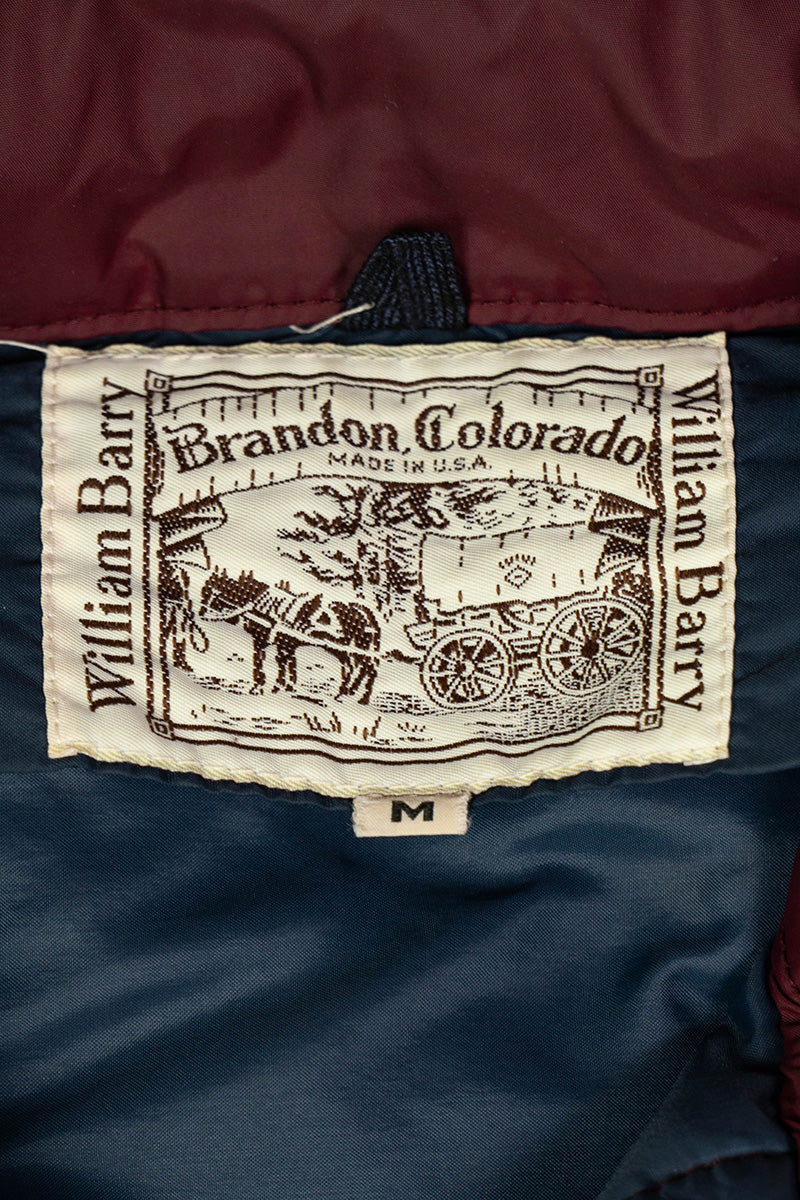 Smanicato Gilet Piumino Brandon Made in USA anni '70- M