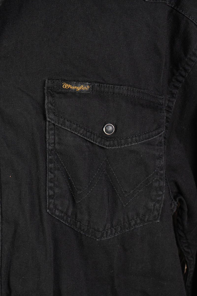 2000 Camicia Texana Wrangler Nera - XXL