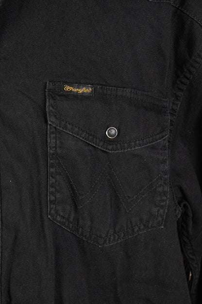 2000 Camicia Texana Wrangler Nera - XXL