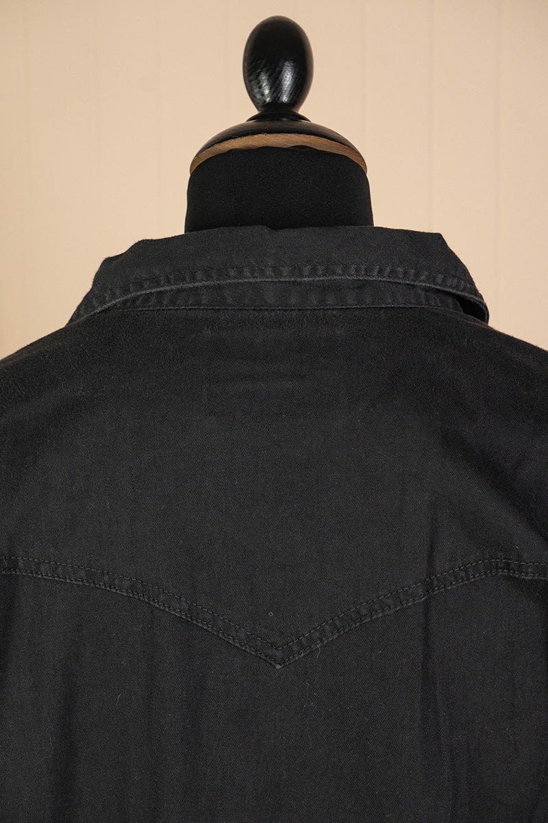 2000 Camicia Texana Wrangler Nera - XXL
