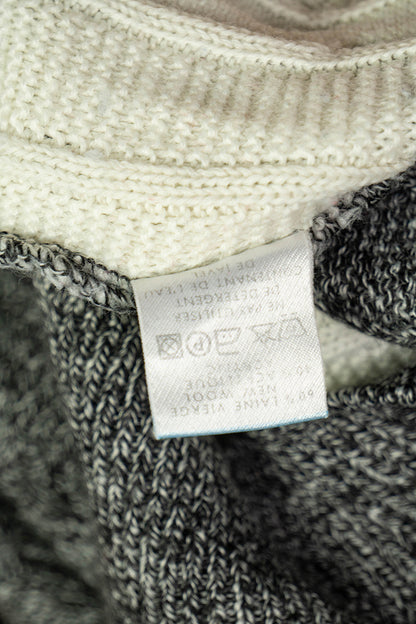 1990 Maglione a Trecce Lacoste A righe - L