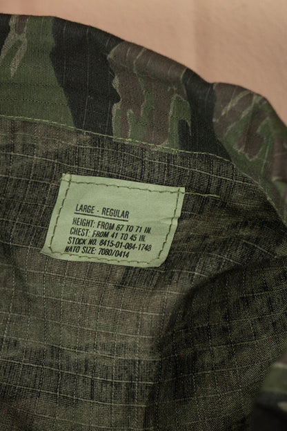 2000 Us Army Camicia camouflage tyger scuro- L