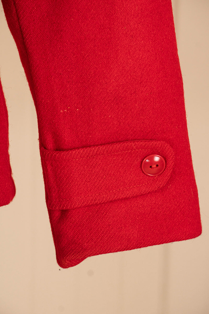 Giacca Vintage Woolrich Rossa 1930/40 - IT 46