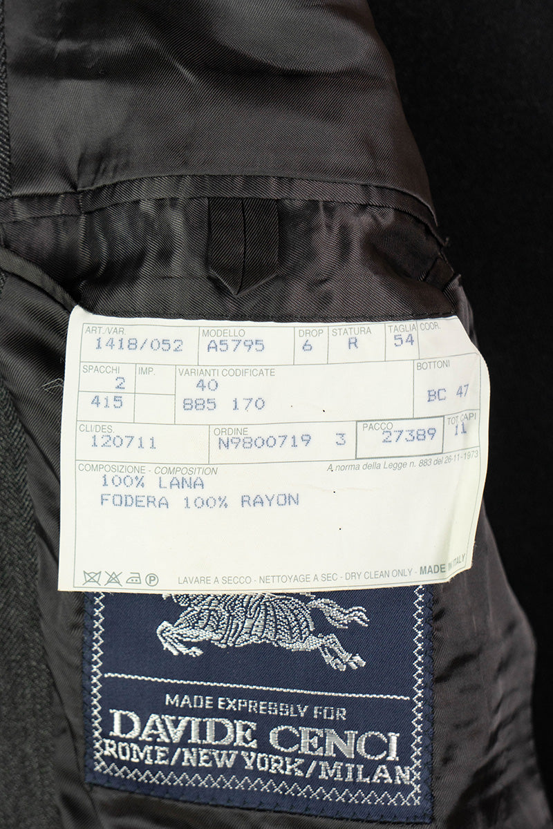 1980 Blazer Burberrys Nero Spinato - IT 54