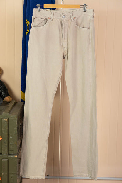 Levi's 501 Made in USA Beige - W 33 L 36