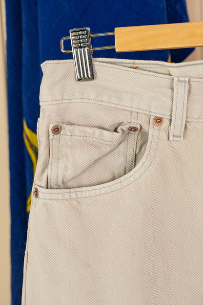 Levi's 501 Made in USA Beige - W 33 L 36