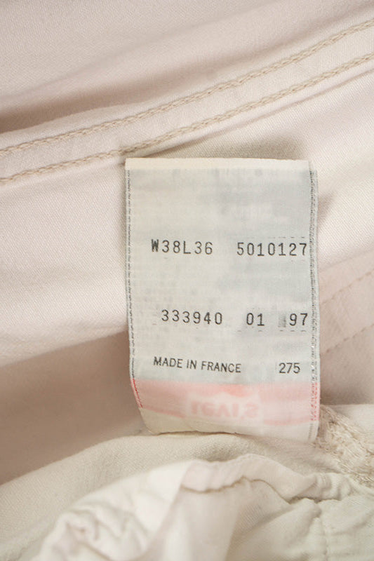 Jeans Levi's 501 Bianchi anni '90- W38 L 36