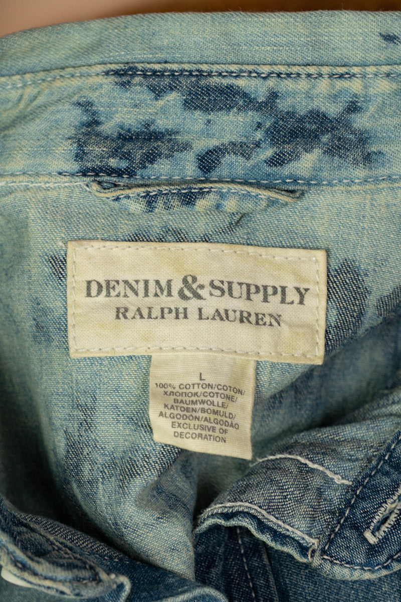 Camicia Texana Ralph Lauren Denim Supply - L