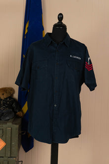 Camicia a Maniche corte Ralph Lauren Jeans Us Navy "XXL"