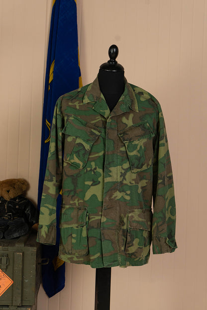 Camicia Jungle Vietnam US Army Woodland 1969 "M Reg"