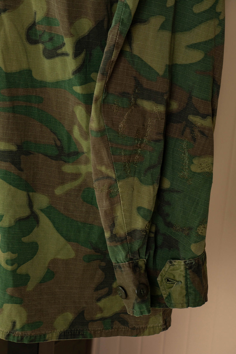 Camicia Jungle Vietnam US Army Woodland 1969 "M Reg"
