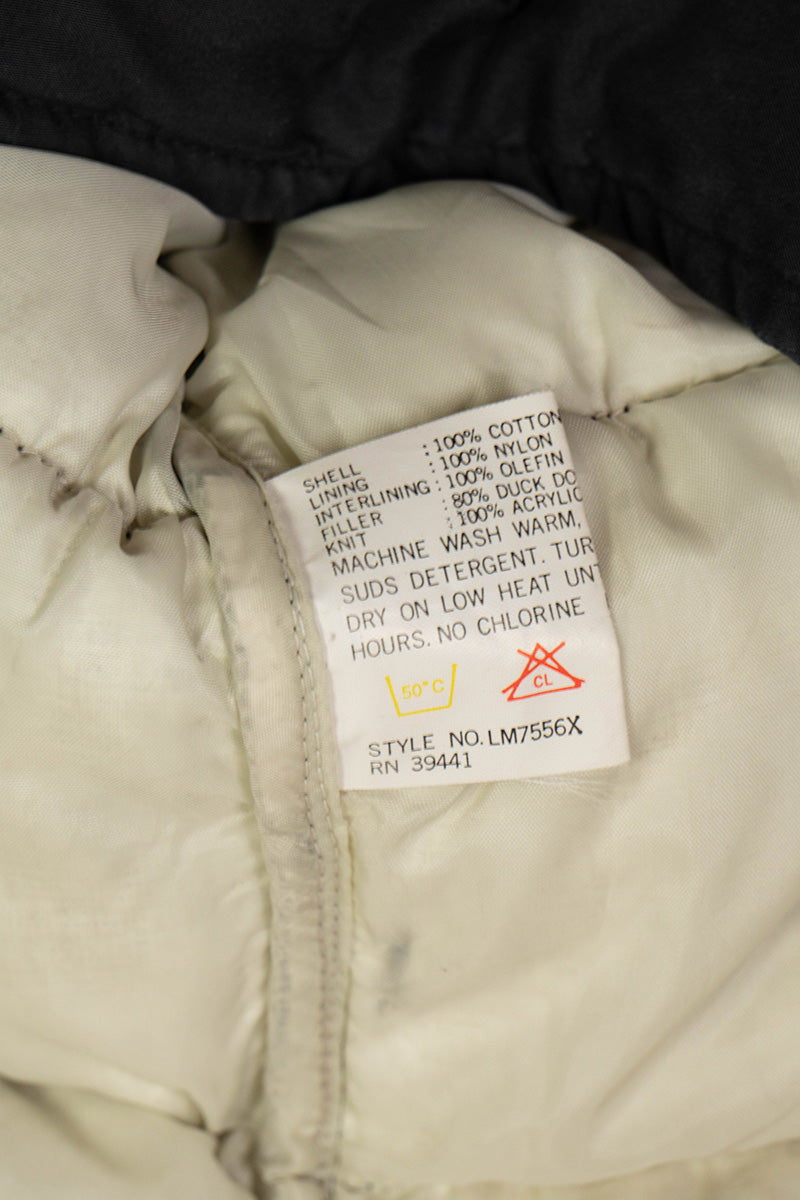 1980 Smanicato Piumino Nero "M"