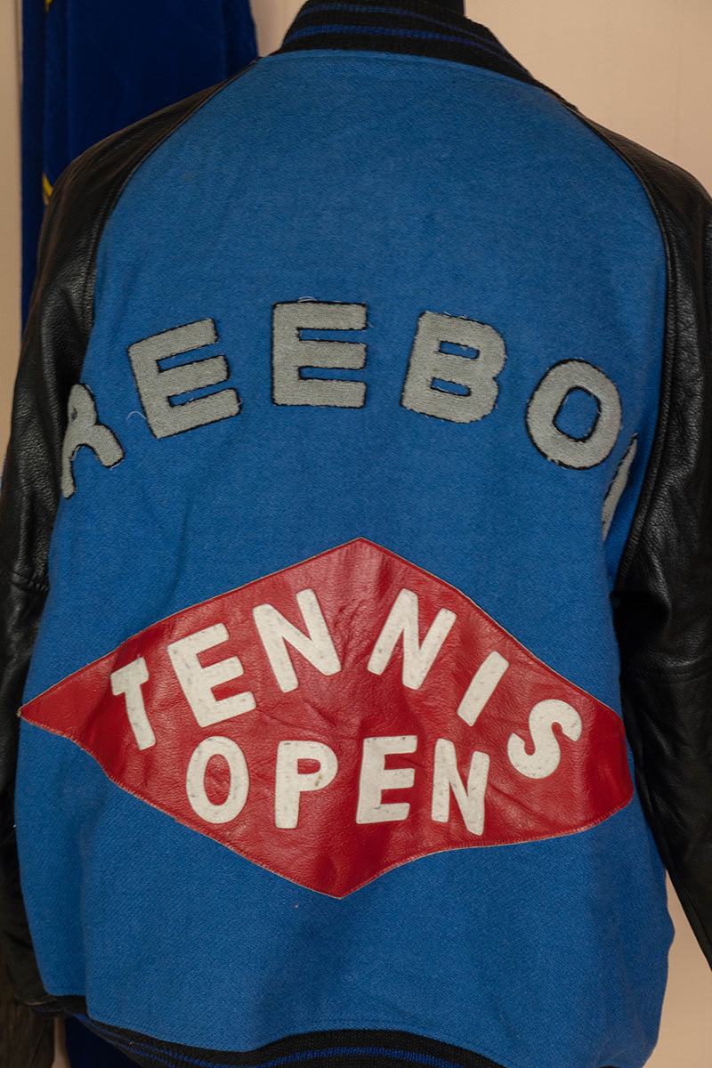 1980 Bomber Varsity Rebook Vintage Tennis Open "2XL"