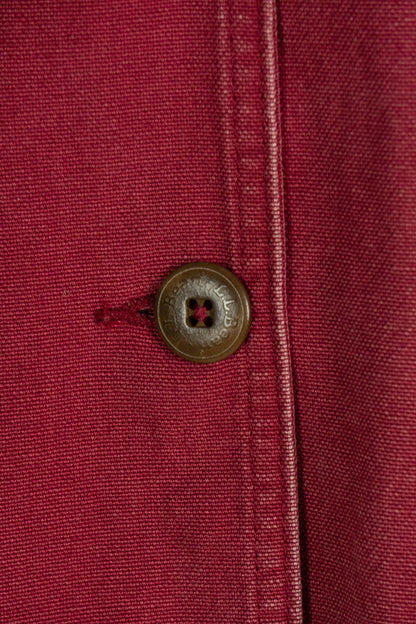 1990 Giacca da Caccia Vintage L.L Bean Crimson Red "3XL"
