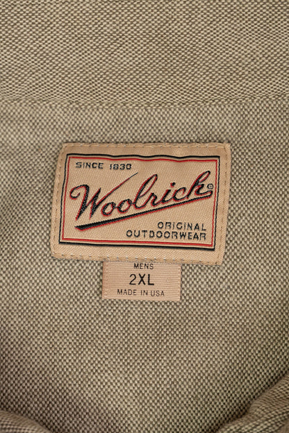 Camicia Woolrich USA Sabbia "2XL"