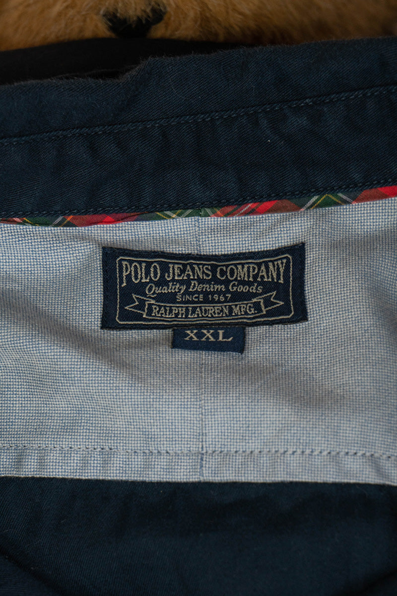 Camicia a Maniche corte Ralph Lauren Jeans Us Navy "XXL"
