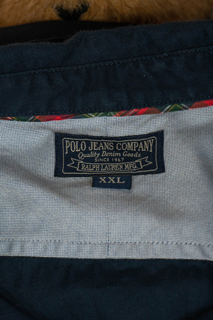 Camicia a Maniche corte Ralph Lauren Jeans Us Navy "XXL"