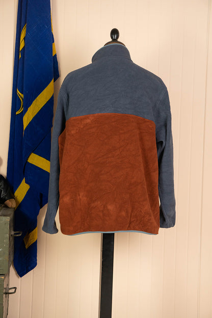 Patagonia Synchilla Grigio e Mattone "XL"