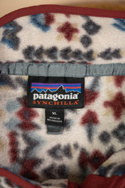 Pile Patagonia Synchilla Fantasia Geometrica "XL"