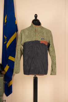 Pile Patagonia Synchilla Verde Grigio "S"