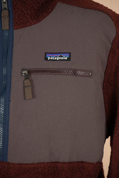 Pile Patagonia Burgundy con cappuccio "M"