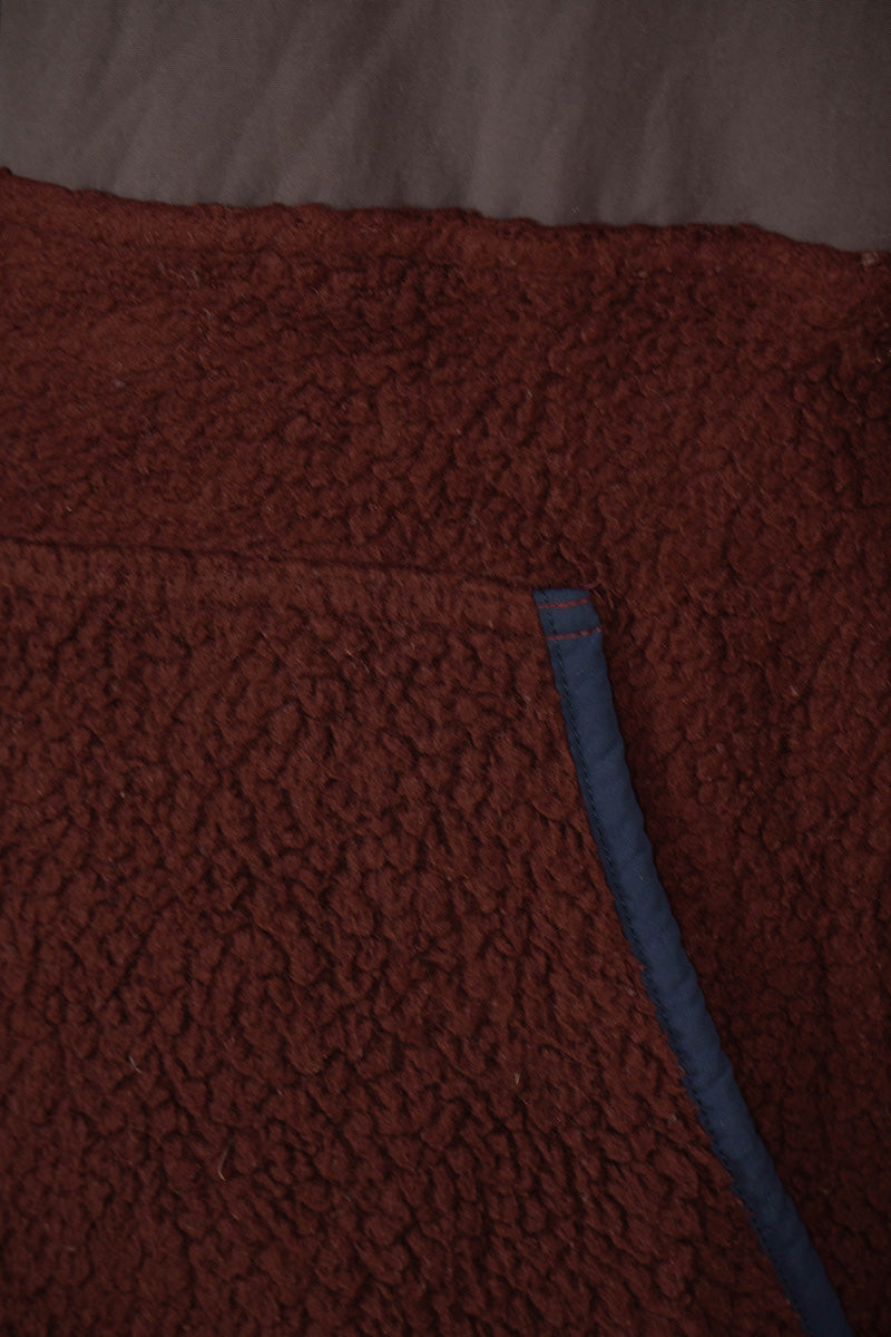 Pile Patagonia Burgundy con cappuccio "M"