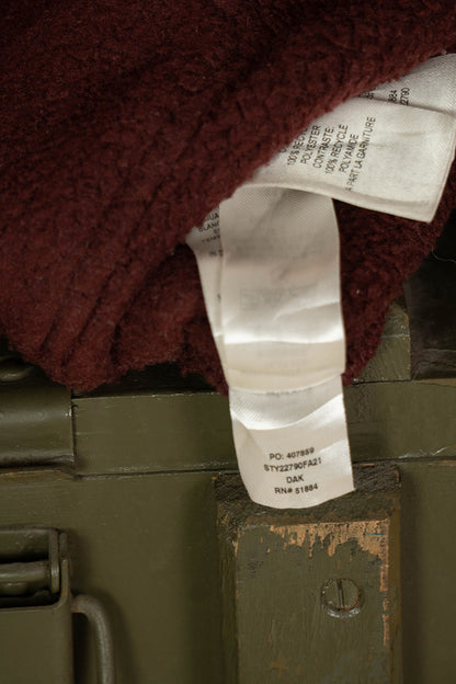 Pile Patagonia Burgundy con cappuccio "M"