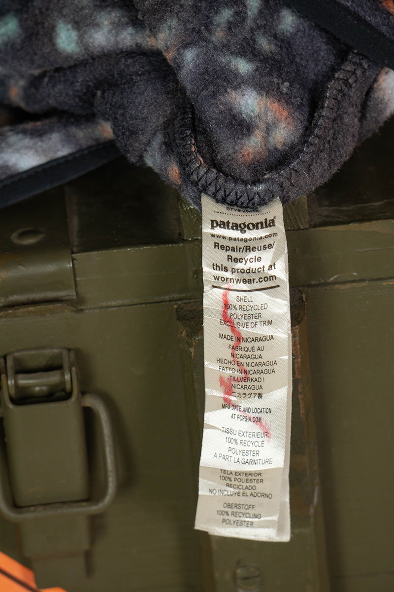 Pile Patagonia Synchilla Fiori Grigio "M"