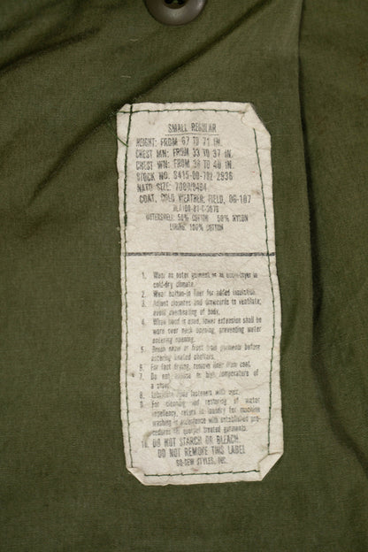 1981 Us Army Field Jacket M-65 "S Reg"